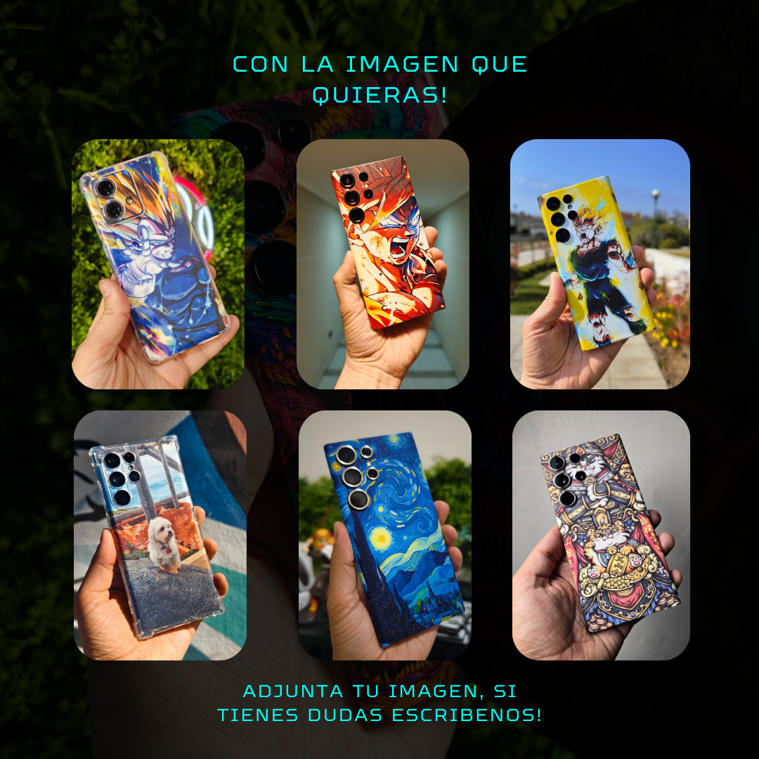 Skin Personalizado + Carcasa TPU
