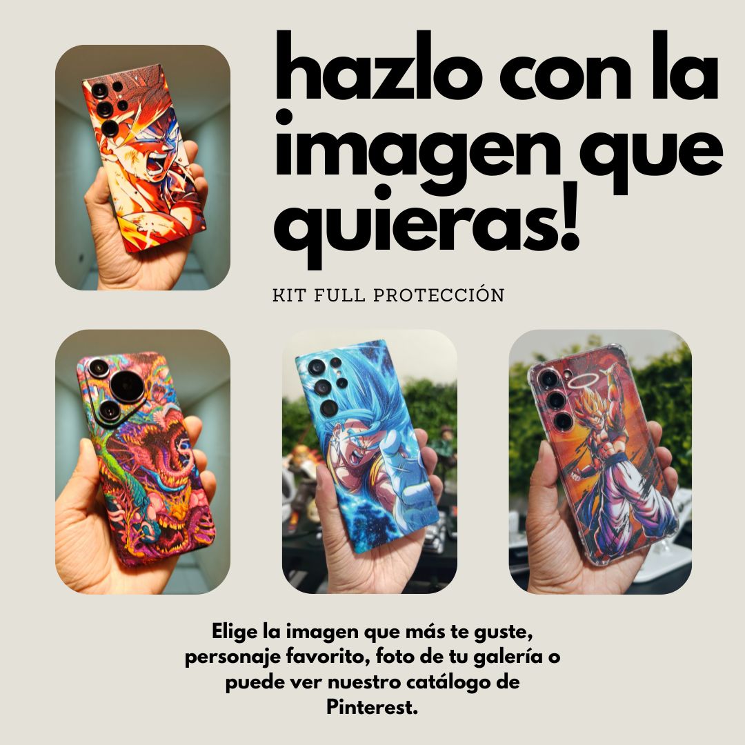 Kit Full Protección - Personaliza en 3 simples pasos.