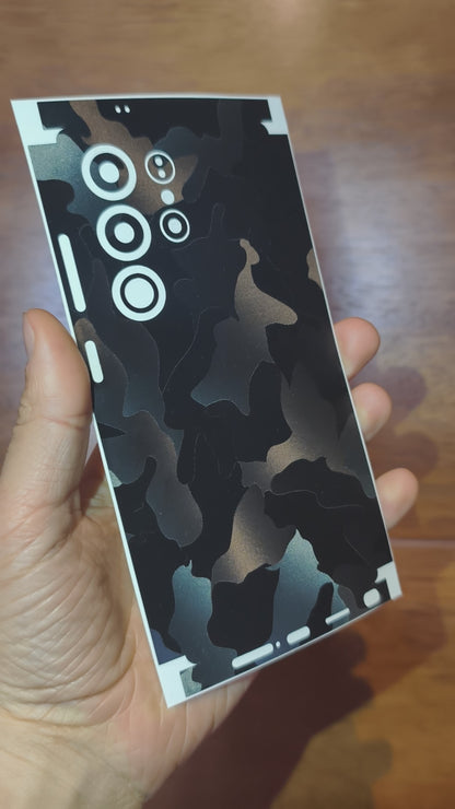Skin Camo Black
